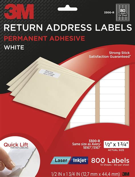 3m barcode labels